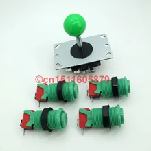Fast Shipping! New 8 Way Arcade Joystick + 4 X 5V Happ Style Arcade Push Button with Microswitch for Mame Jamma & Video Games