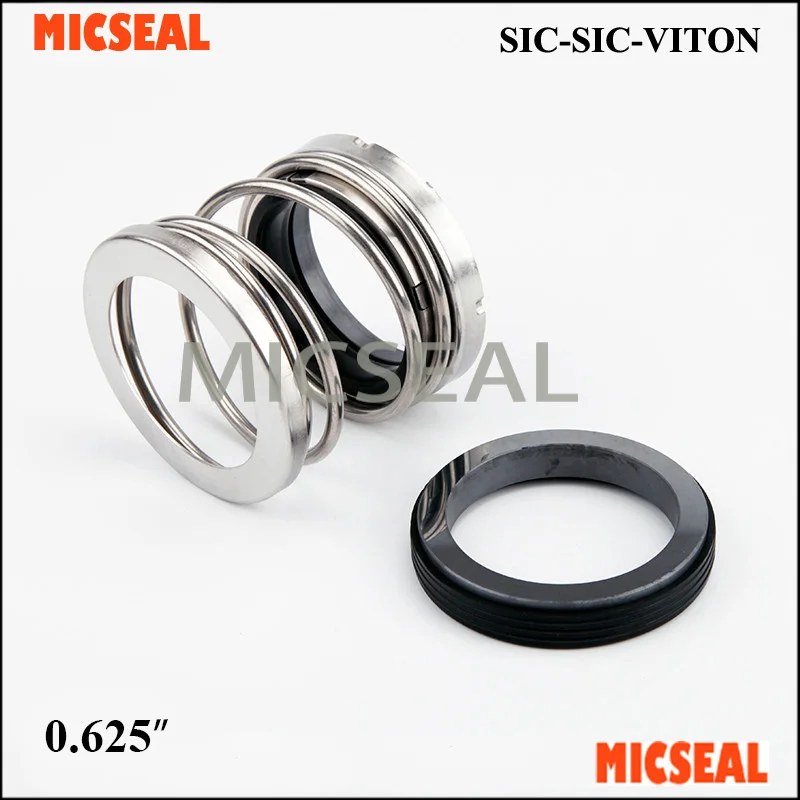 

Mechanical Seal Type 21 - 0.625" SIC/SIC/FKM to replace John Crane T21