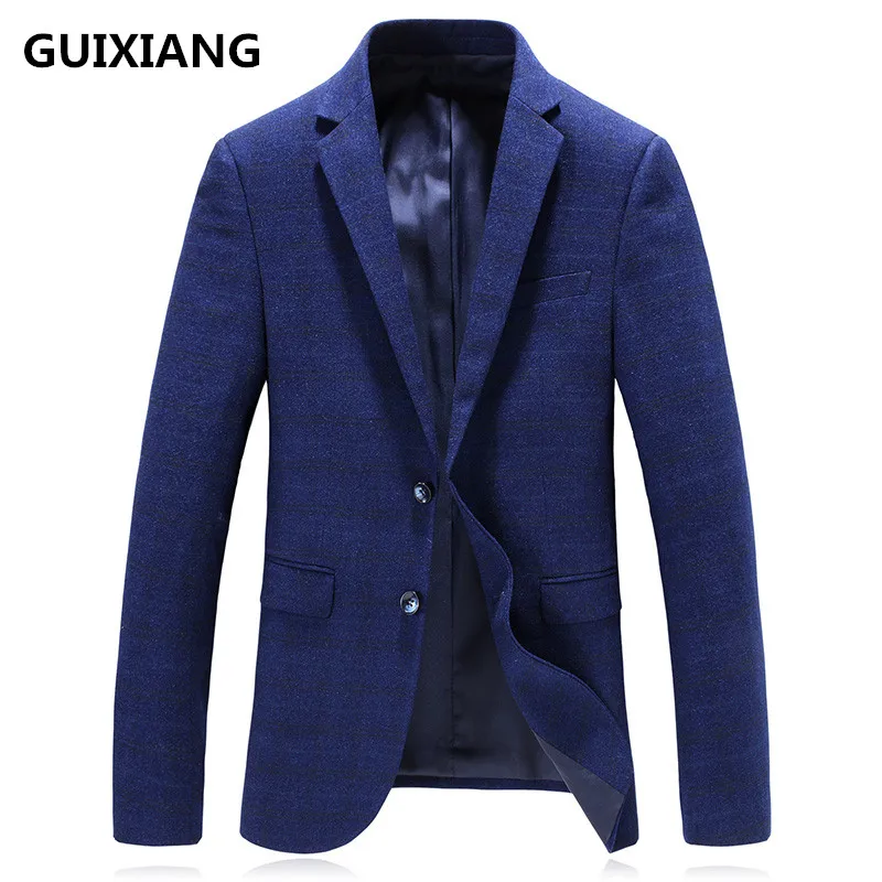 2018 autumn Men's single breasted suits casual fashion