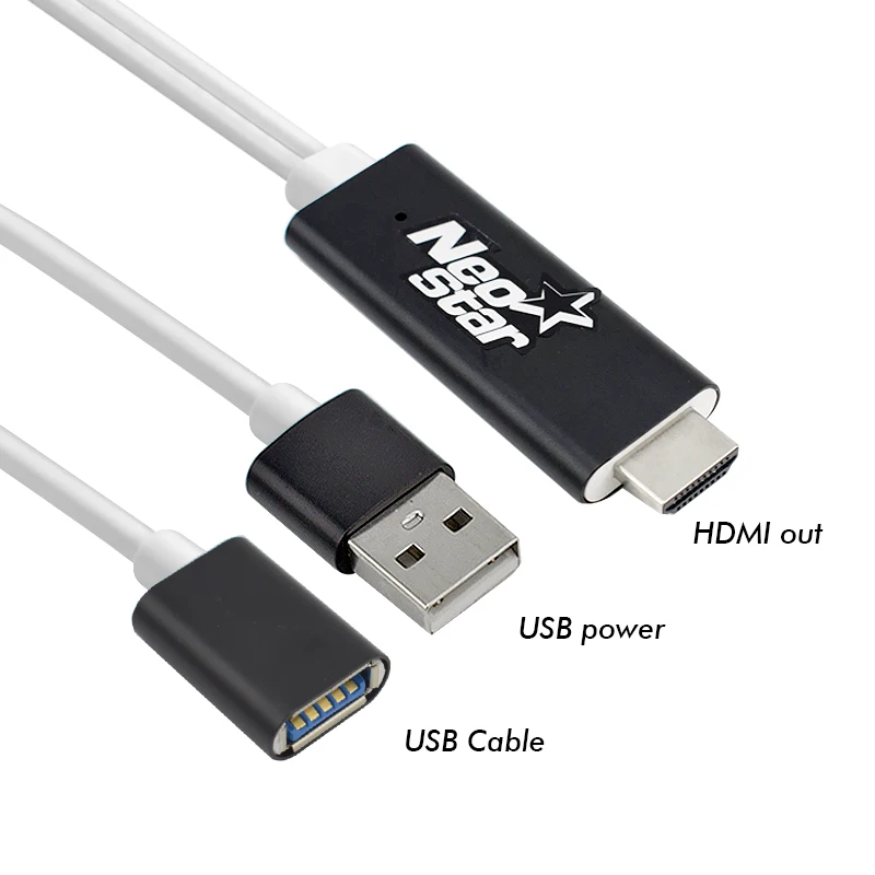 Micro Usb Hdtv Adapter Usb Hdmi Usb Tv Phone Cable 1080p Full Hd