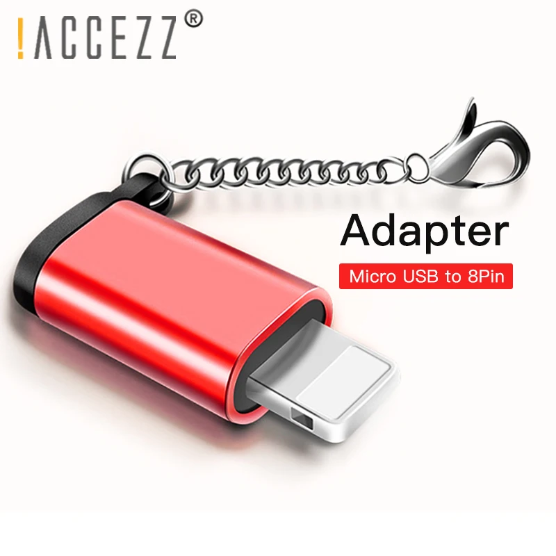 

!ACCEZZ Micro USB To Lighting OTG Adapter For iphone X 6 7 8 Plus XR XS MAX ipad Mini 1 2 3 4 Sync Data Charging Cable Converter