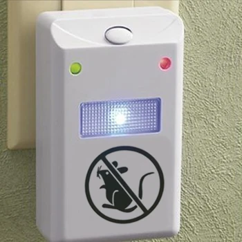 

Useful 1pc Electronic Ultrasonic Anti Mosquito Pest Mouse Killer Magnetic Repeller for Ants Mosquito Mouse US Plug