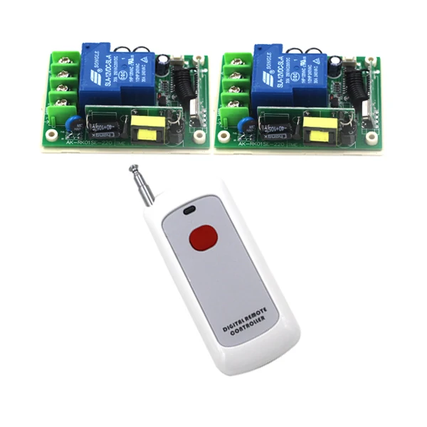 Free Shipping 2 Working Ways Remote Control ON/OFF AC 85V 250V 220V
