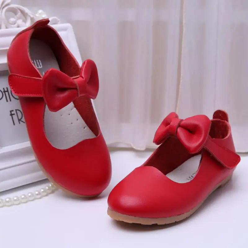 

CLOWN DUCKS Baby Girl Shoes Toddler Girl Shoes For Children's Footwear Princess Genuine Leather Breathable Hooks Child Shoe 5012