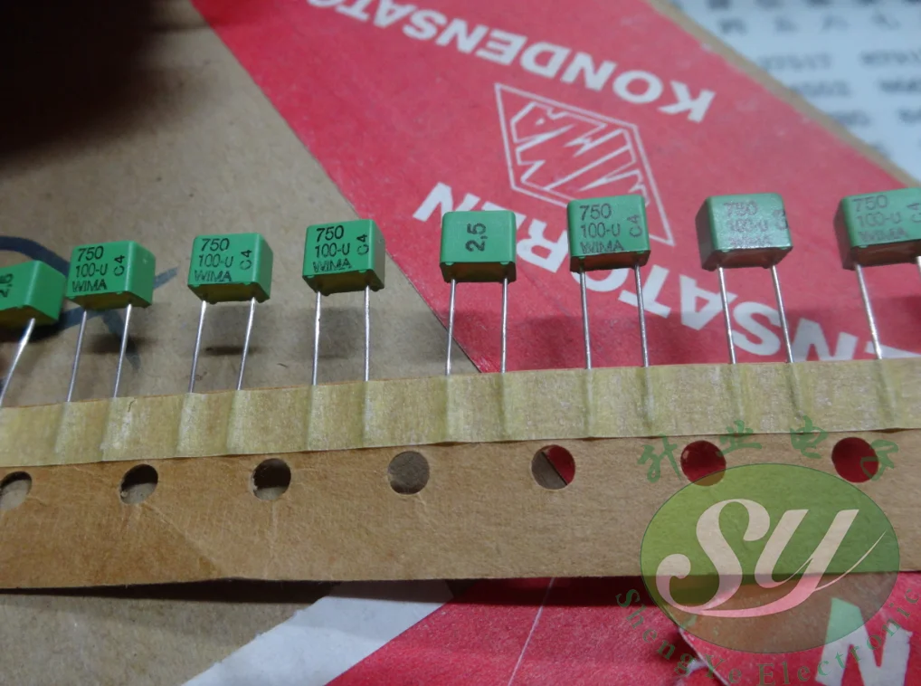 5 capacitors wima fkp2 2200pf 2,2nf 800v 2,5/%
