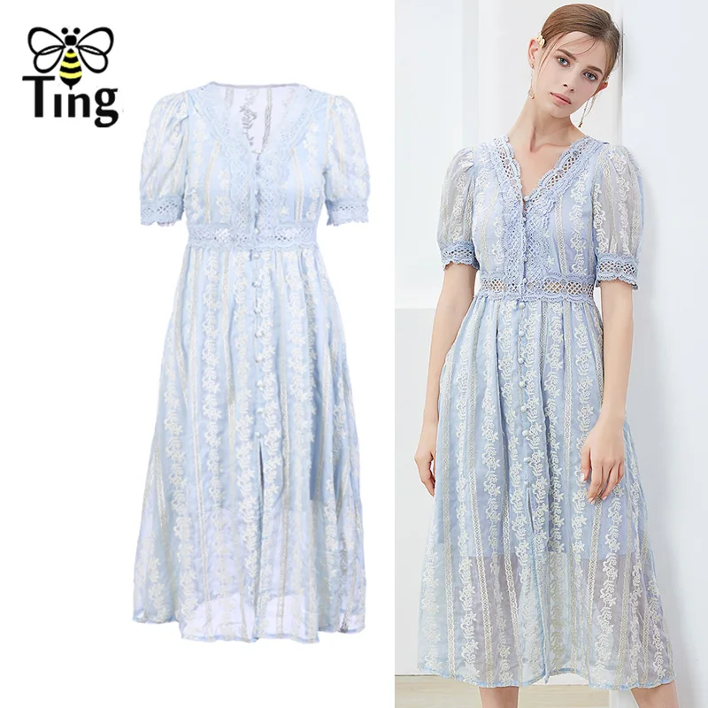 preppy midi dress