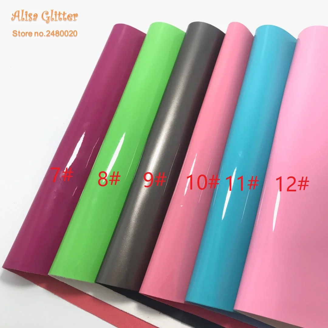 

1PCS A4 SIZE 21X29cm Alisa Glitter Cuero Sintetico Synthetic Leather Faux Leather Patent Leather for DIY K95