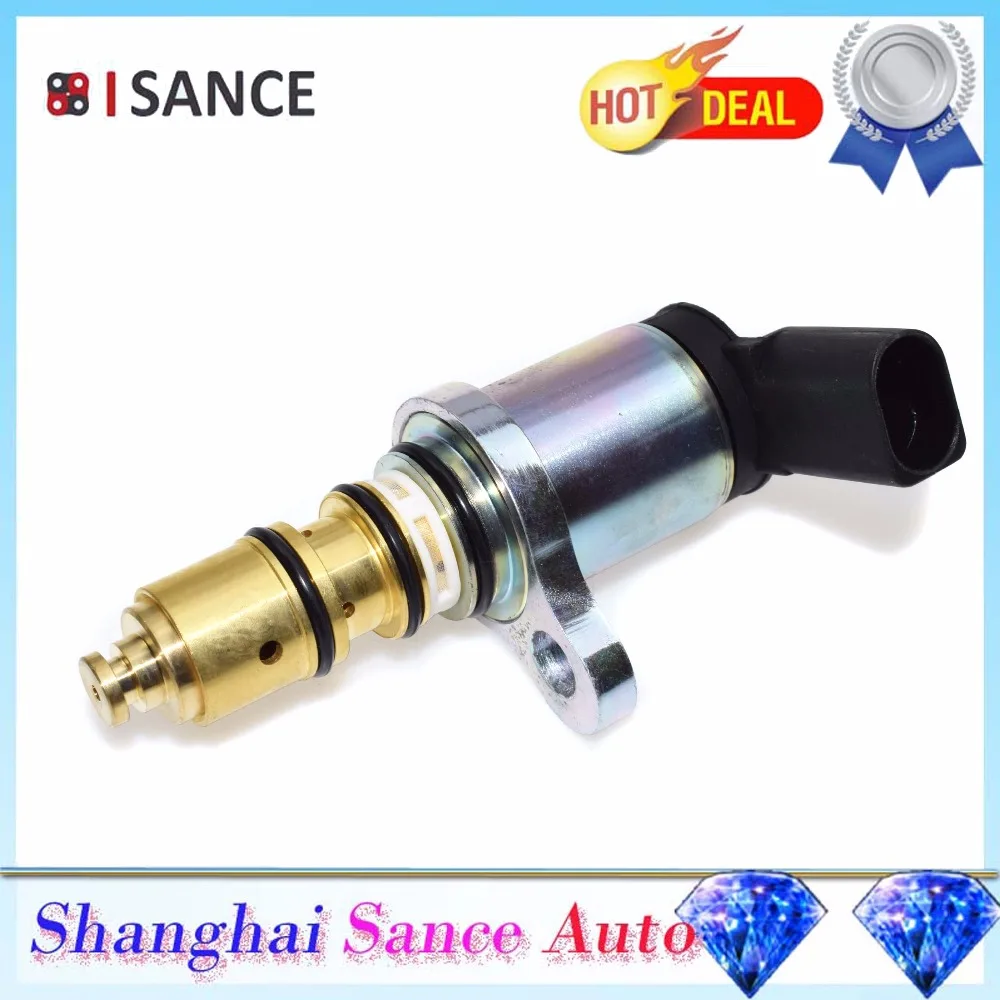 ISANCE AC Compressor Control Solenoid Valve 1K820859F 1K0820803 For VW