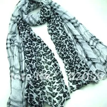Новые женские нет бренда Леопардовый шарф neckscarf шарфа 180*110 см 10 шт./лот#2131