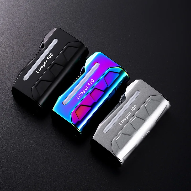 

Original Yosta Livepor 100W Box Mod Electronic Cigarettes Mod Voltage Adjustable Vape Mod Vaporizer