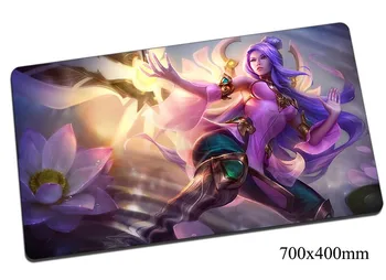 

Irelia mouse pad 700x400x2mm gaming mousepad gear lol gamer mouse mat pad game computer Will of the Blades mouse best play mats
