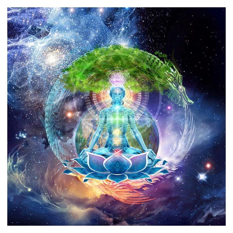 

5d diy Diamond embroidery Buddha&Dragon diamond painting Cross Stitch full square Rhinestone mosaic home decoration