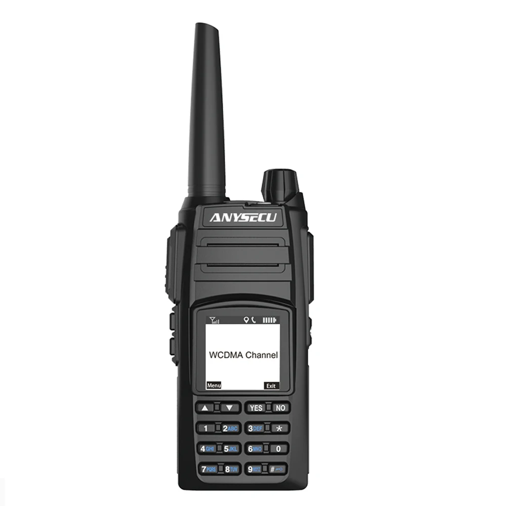 

2pcs Global Talking Walkie Talkie WCDMA GSM 3G Trunking Public Network Radio Anysecu 3G-HD6500G-USA with GPS +Programming Cable