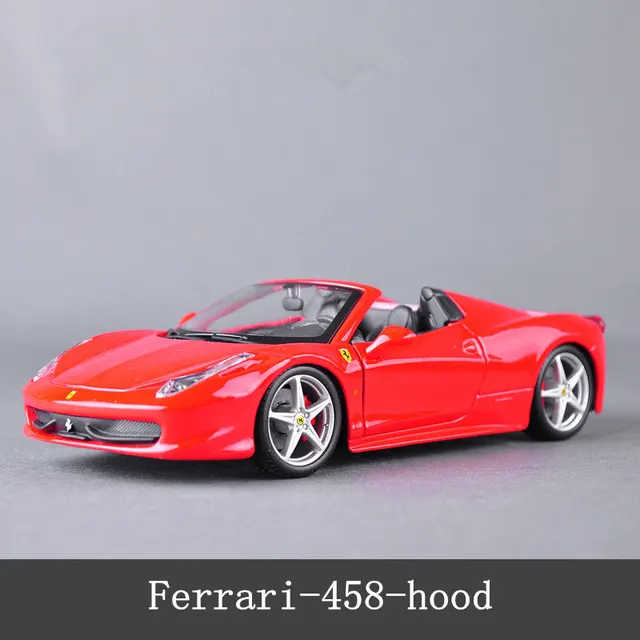 Bburago 1:24 Ferrari F430 collection manufacturer authorized simulation alloy car model crafts decoration collection toy tools 458