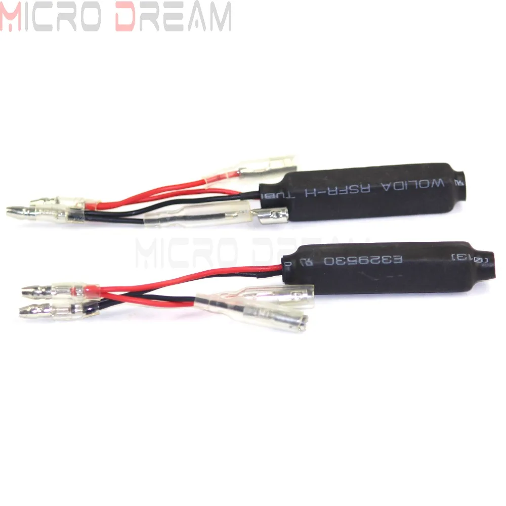 

Motorbike Universal 12V 10 Ohms Flasher Indicator Load Resistors Fix Flashing Fast Motorcycle LED Light Flash Blinker Resistors