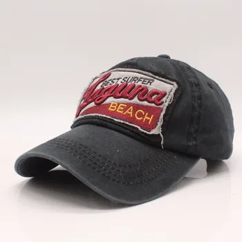 

Seioum 100% Washed Cotton Men Baseball Cap Fitted Cap Snapback Hat For Women Gorras Casual Casquette Embroidery Letter Retro