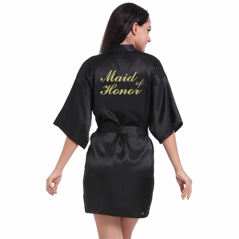 黑色 Maid of Honor