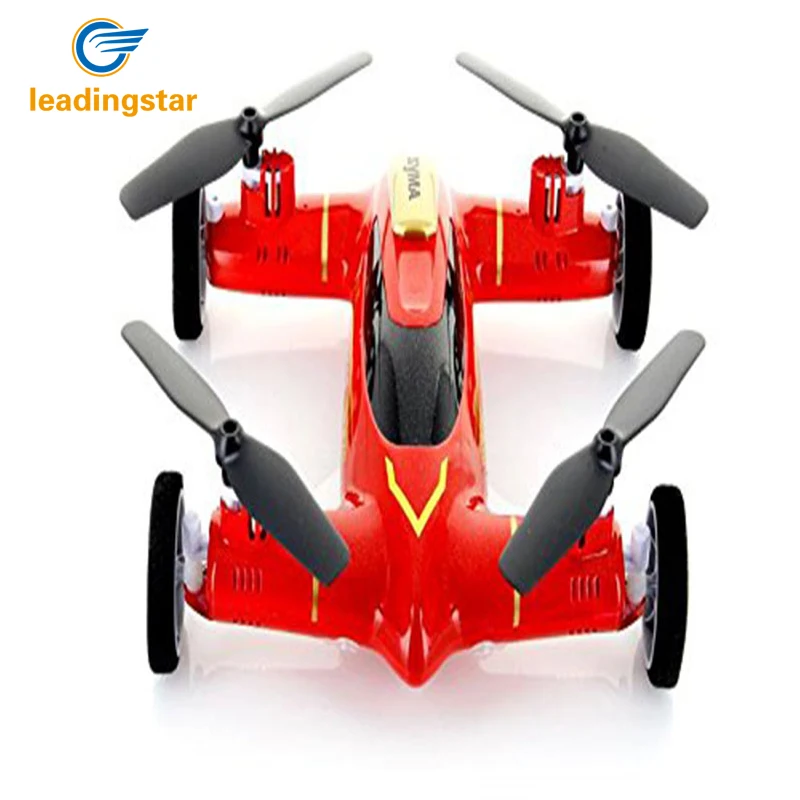 

LeadingStar X9 Mini Drone Air-Land Dual Mode RC Flying Car 2.4G 4CH 6-Axis Speed Switch 3D Flips same size as X5C Helicopterzk30