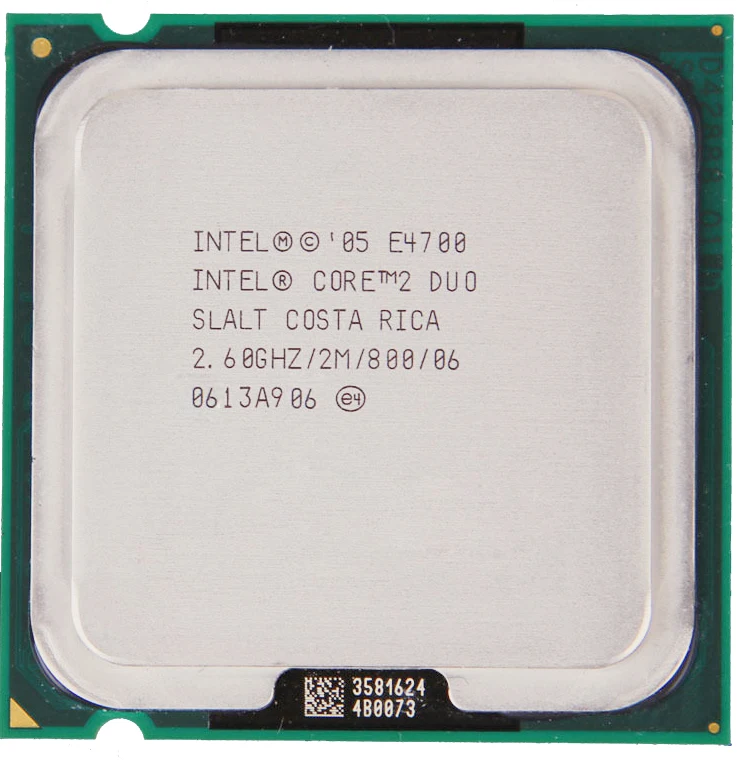 Двухъядерный процессор Intel Core 2 Duo E4700 2,6 Ghz 2M 800Mhz LGA775 для настольных ПК( в течение 1 дня