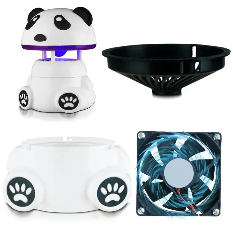 Chiclits USB Panda Mosquito Killer Light LED Insect Trap Lamp Mosquito Pest Moth Inhaler Household Indoor Bug Zapper For Baby (9)