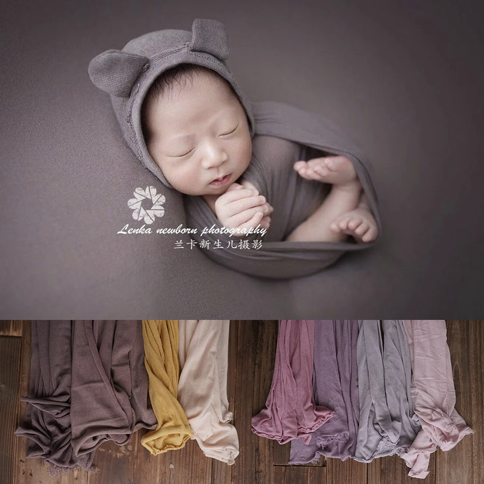 

40cm wide tetrahedral elasticity Newborn Wrap -Stretch wrap - Baby Wrap - Fabric Wrap - Newborn Prop