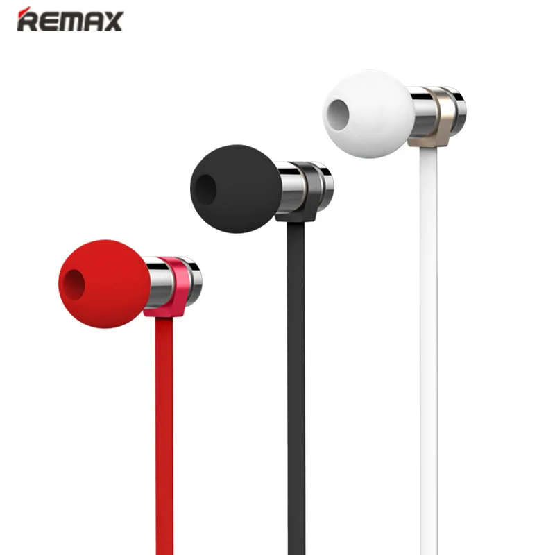 

Original Remax earphones ipad with Microphone Support Music Control for smart phones RM-565i