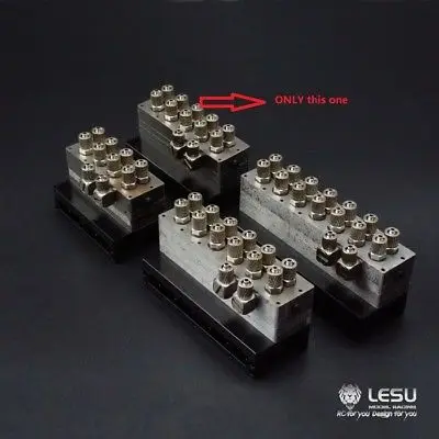 

LESU Directional 5CH Hydraulic Valve Control for RC 1/14 Model Truck Dump Loader TH02414