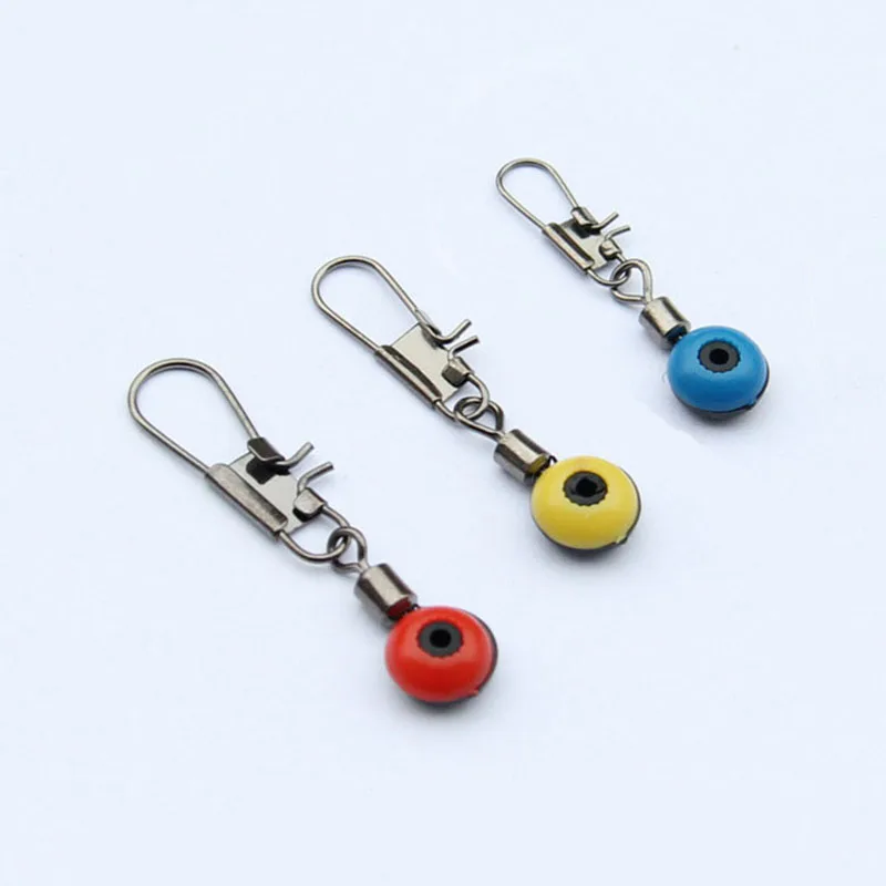 20Pcs Space Beans font b Fishing b font Connector font b Float b font Connector Rolling