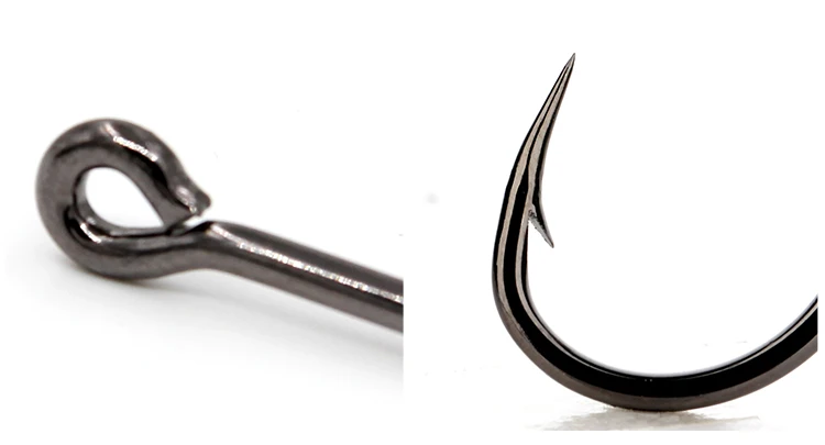 ganchos 4x forte fishhooks isca viva círculo