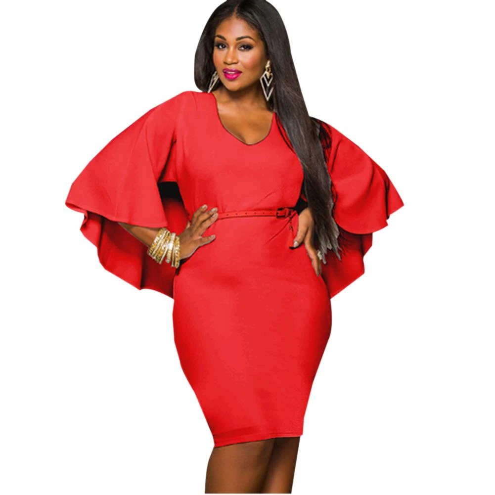 Red dress xxl Clearance