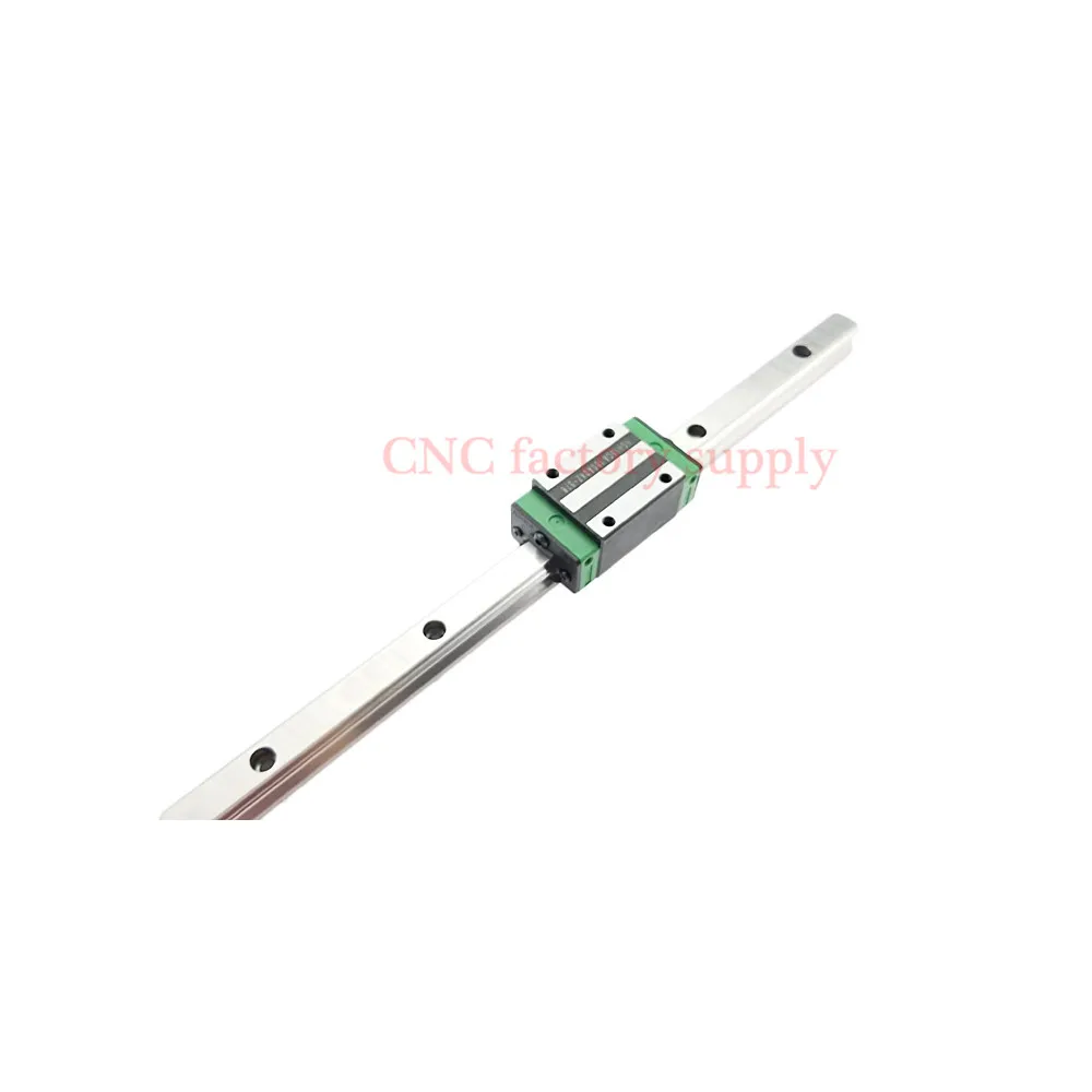 

3D print parts CNC router linear guide Linear rail sliding 1pc HGR20-L-500mm+1pc HGH20CA carriage HGH20HA HGW20CA HGW20HA block