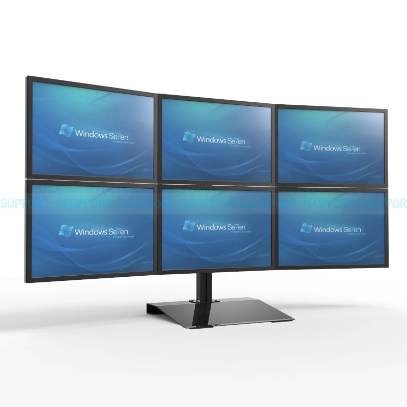 S035 360 Degree Full Motion 6 Screen Monitor
