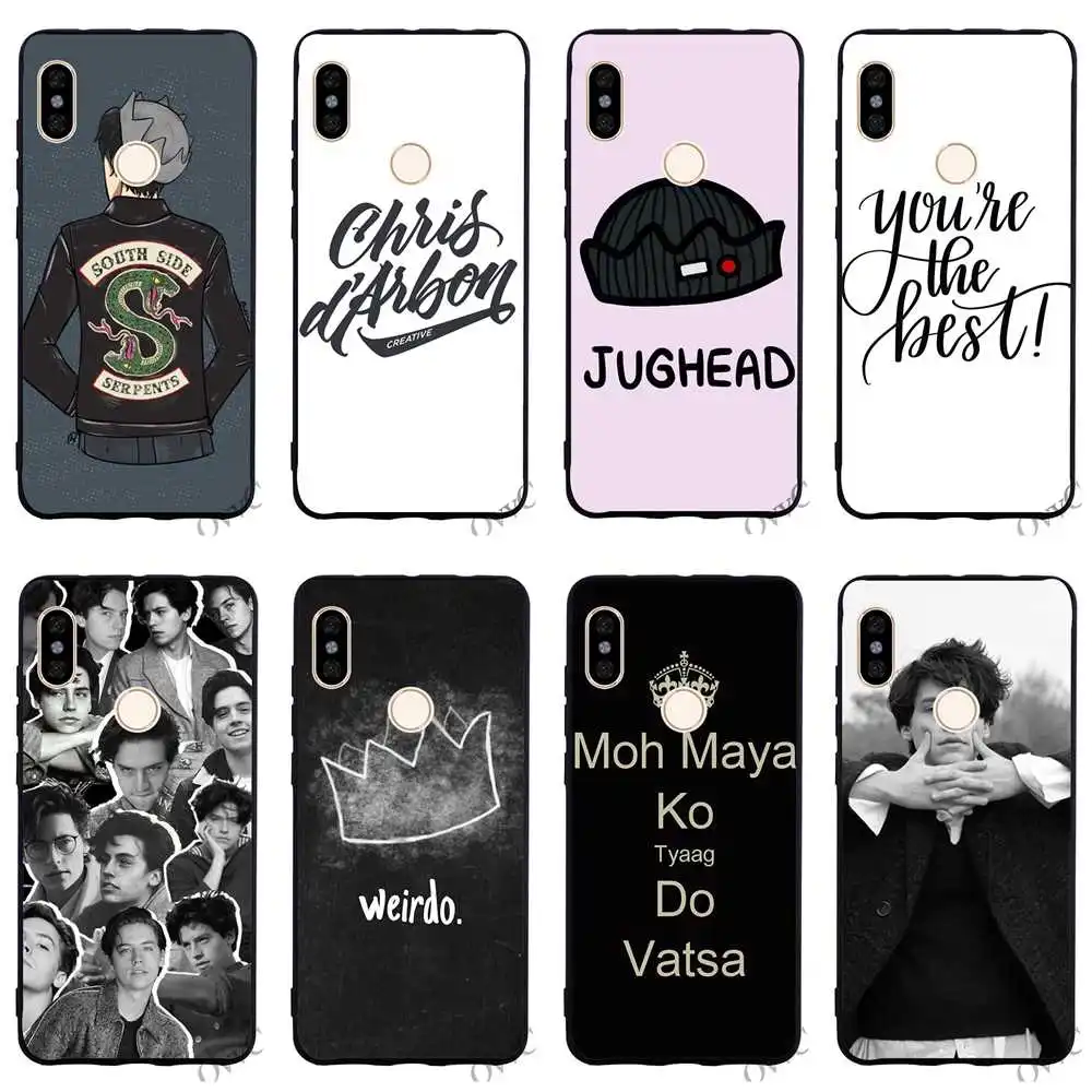 

Slim Jughead Jones Woz Here Phone Cover for Xiaomi Redmi 4X Case 4A 5 Plus 5A Prime 6A Note 5 6 Pro Cases Back