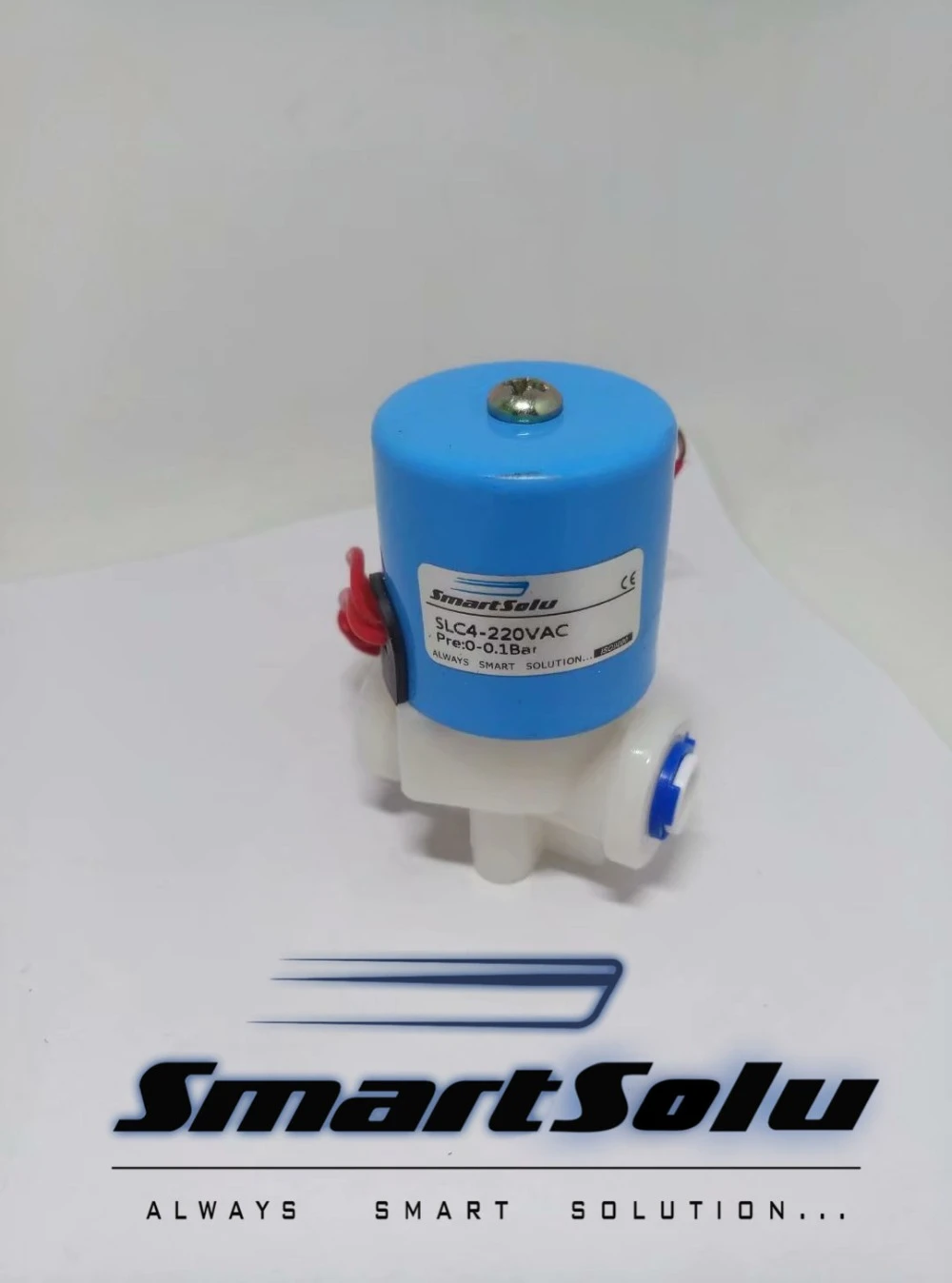 

Free Shipping SLC-4 Electric Solenoid Water Valve 1/4" Direct Acting Hose Connection for Reverse Osmosis Pure System