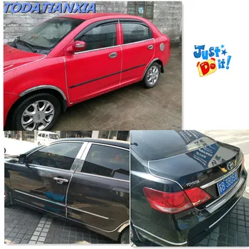 

Car Interior Air Conditioner Outlet Vent Grille Chrome Decoration Strip for chevrolet captiva seat leon 2 fiat punto audi q7