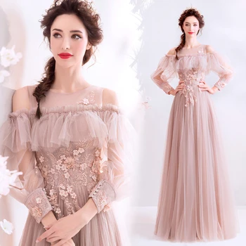 

Light Pink Quinceanera Dresses Prom Gown Appliques Sleeves Robe De Bal 15 16 Sweet Sixteen Debutante Gowns Sweet Party Dresses