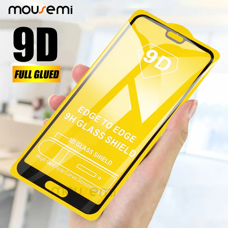 Закаленное стекло MOUSEMI 9D для Huawei P Smart 2019 Mate 10 Lite P20 Pro 9H ультратонкое Защитное Glass |