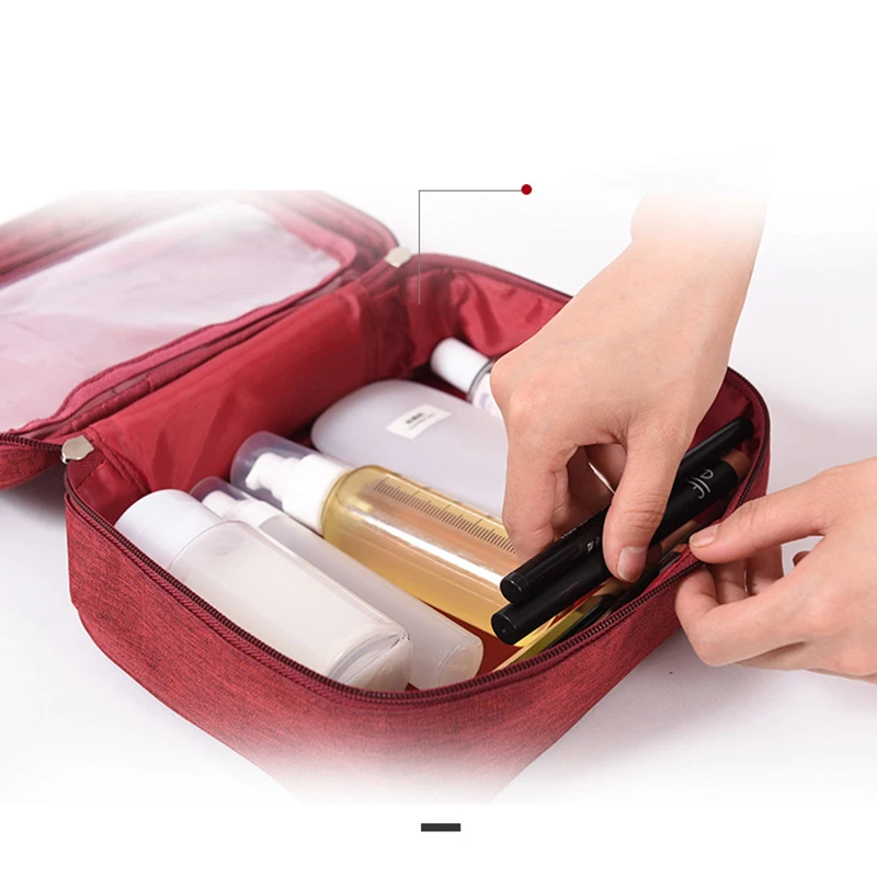 Portable Travel Cosmetic Organizer  (1)