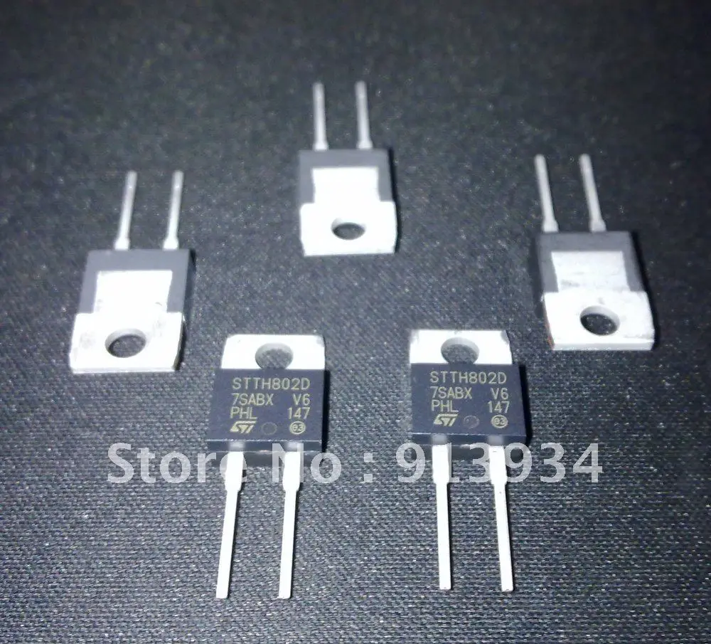 

STTH802D STTH802 Ultrafast recovery diode ST TO220-2