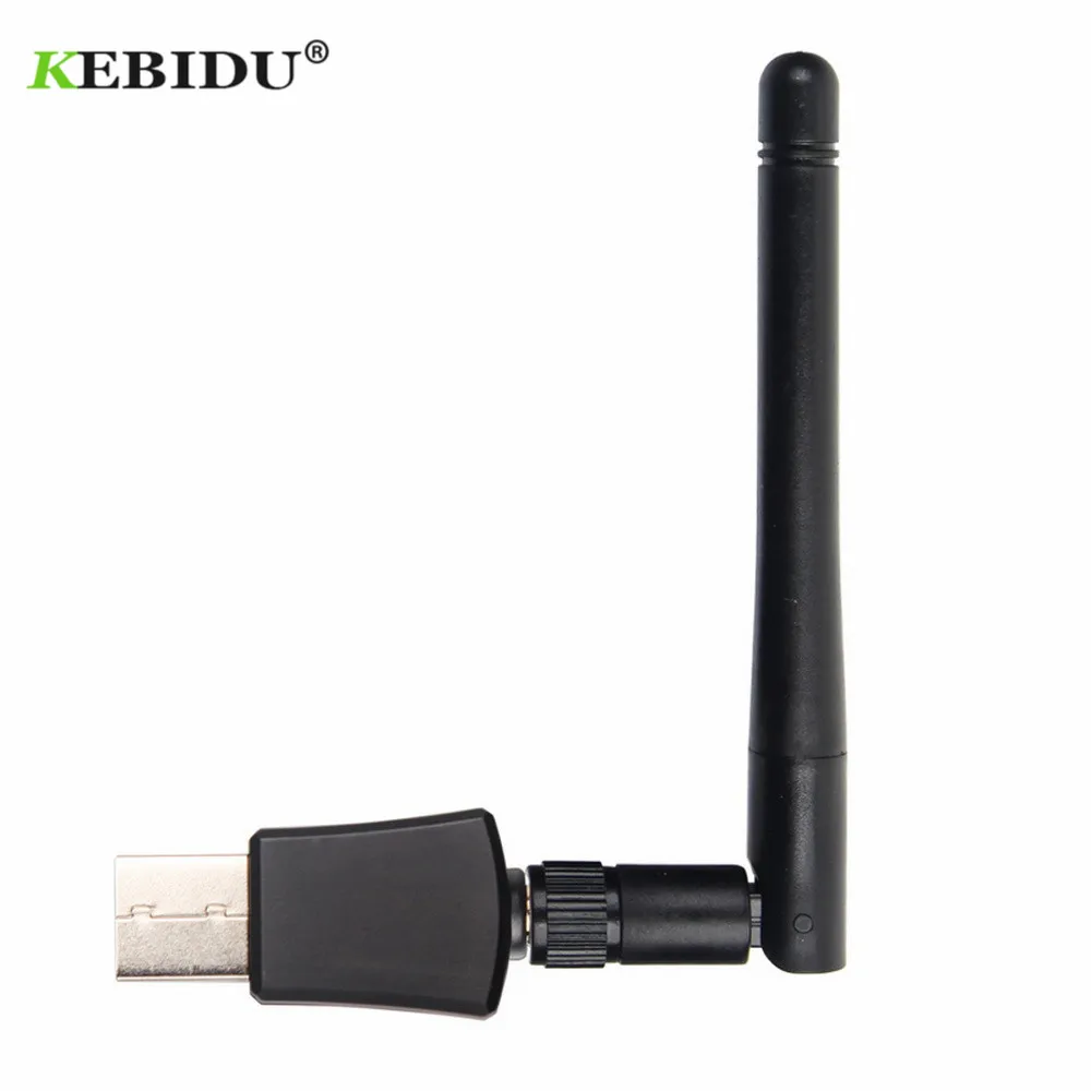 Сетевой адаптер Kebidu с бесплатным драйвером Wifi USB Двухдиапазонный 600 Мбит/с 5/2 4 ГГц