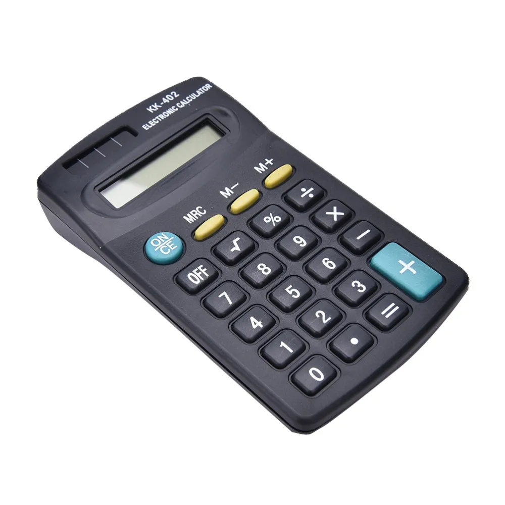

Black 8 Digit Desktop General Purpose Calculator For Office Working Shipping No Battery