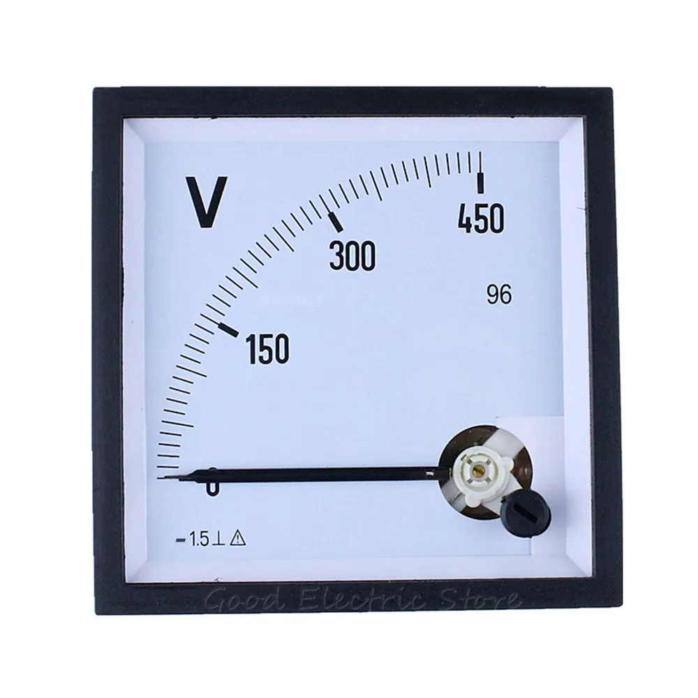 

CP-96 SQ-96 CZ-96 DC 5V 10V 15V 20V 30V 50V Range Analog Voltmeter Gauge Panel