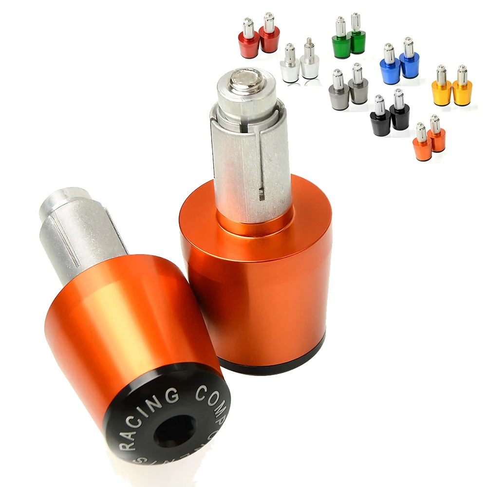 

Dirtbike Motorbike Universal Handle Bar Ends Grips Handle Bar Cap Cover For Yamaha YZF R6 1999 2001 2003 2004 2006 2007 2013