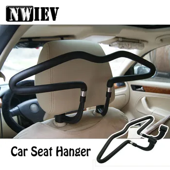 

NWIEV Car Hanger Clothes Rack Headrest Stainless For Mazda CX-5 3 Mitsubishi ASX Lancer 10 Outlander Pajero Suzuki Grand Vitara