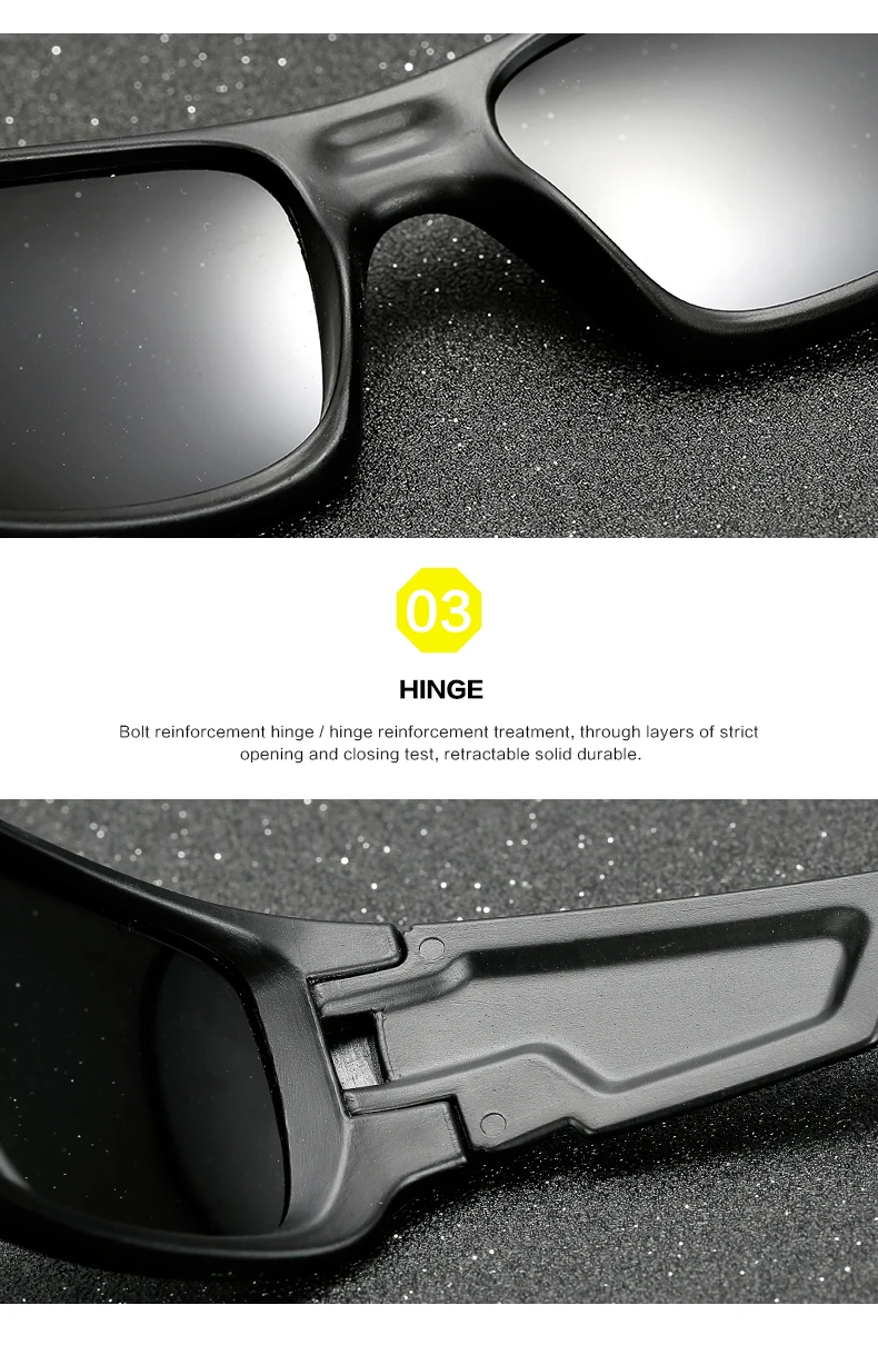 Glitztxunk поляризационные солнцезащитные очки для мужчин и женщин классический бренд дизайн вождения квадратная оправа солнцезащитные очки мужские спортивные очки UV400