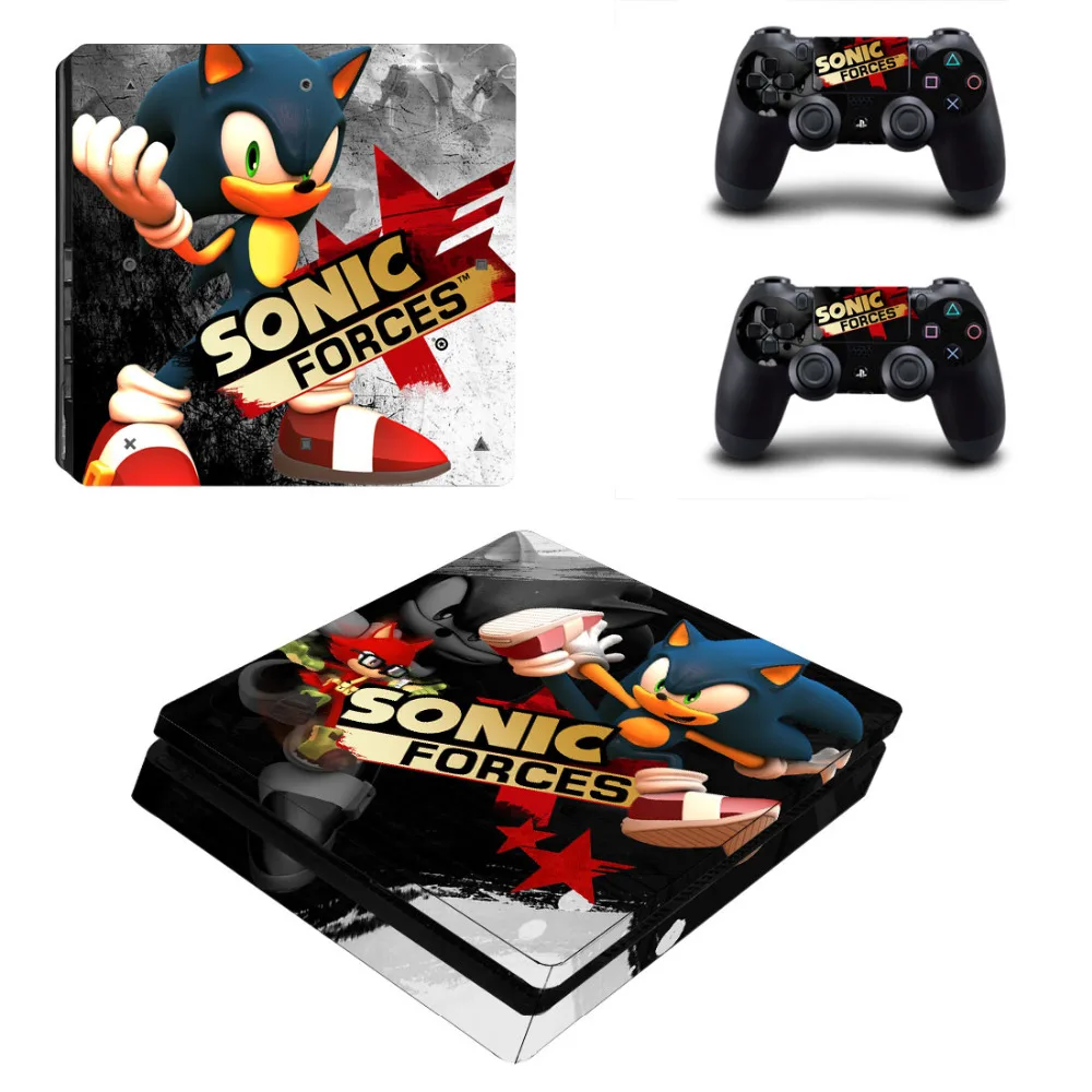 Новинка наклейка на консоль Playstation 4 Slim PS4 + 2 Наклейки чехол контроллера s|skin sticker|skin