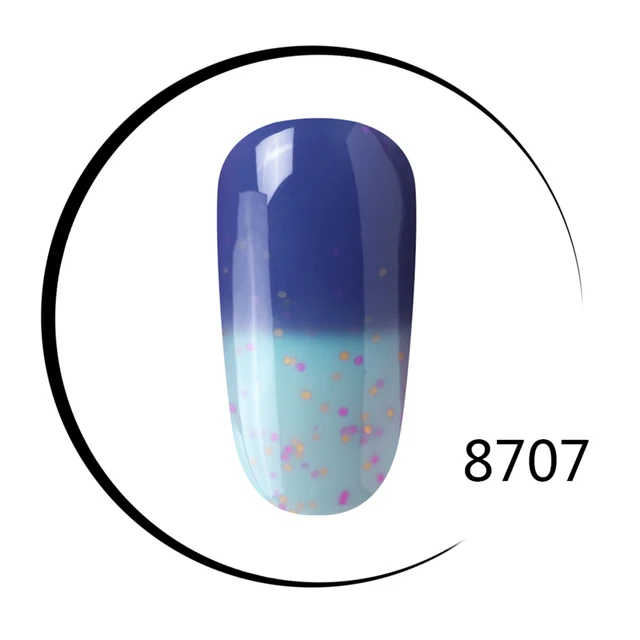 Elite99 Temperatur Ändern Käse Nagel Gel Polish 10ml Chameleon Ändern Gel Lack Semi Permanente Farbe Ändern Gel Lack