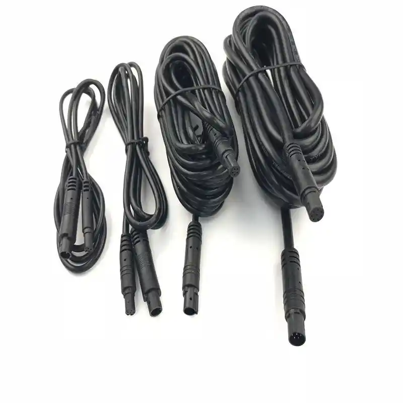 2, 3, 4, 5 м автомобильный кабель для камеры заднего вида для BMW jack line 4 pin 5 P, 6 P, 8P отверстие мужской и женский рекордер задний кабель-удлинитель - изображение