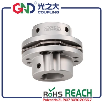 

Coupling GND aluminum alloy CNC 5mm single diaphragm steps clamp for encoder shaft coupling stepper motor