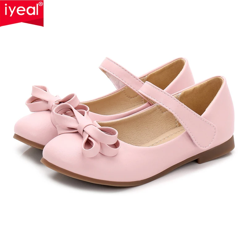 Children Girl Shoes Ballerinas Leather Shoes Party Wedding Princess